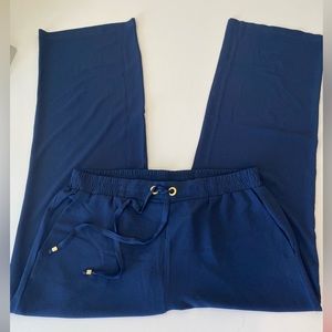 Michael Kors Wide Leg Pants Dark Blue, Sz L